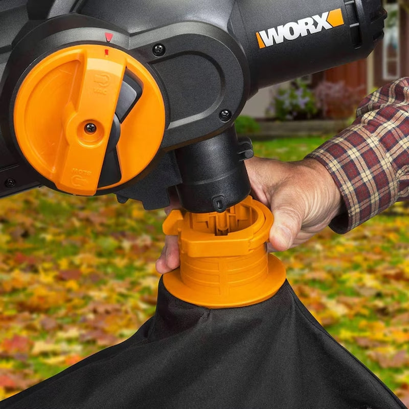 Trivac 620-CFM 70-MPH Corded Electric Handheld Leaf Blower